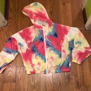 tie dye windbreaker